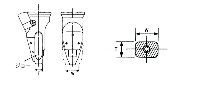 図：標準Yパイプ寸法図